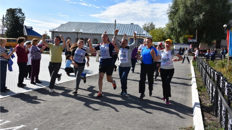 Жители Аликовского района присоединились к Всероссийскому дню бега «Кросс нации - 2018»